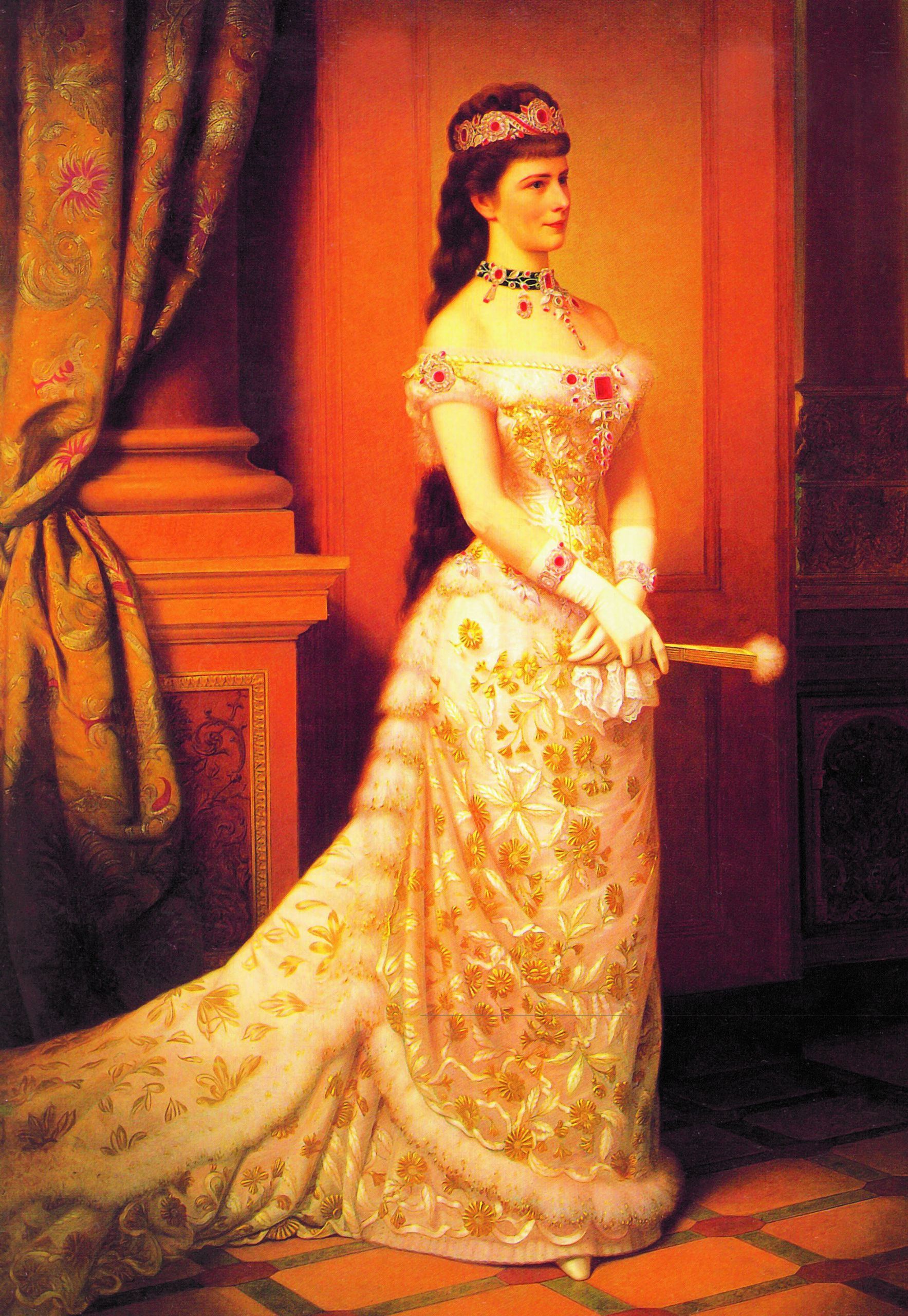 Replicas of EmpressQueen Elisabeth’s (Sisi) dresses D'Elia Szalon